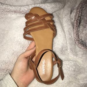 light brown sandal